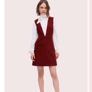 Kate spade scallop twill dress